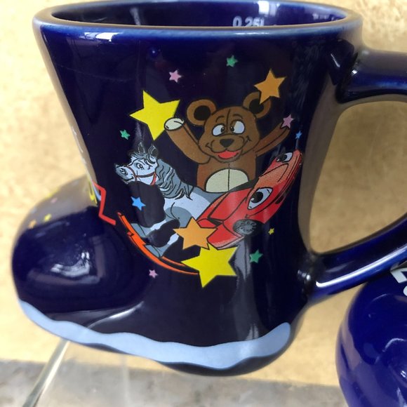 Koessinger AG Mug Boot Schierling Christmas Festive Blue Germany Lot 2 New - Picture 8 of 10